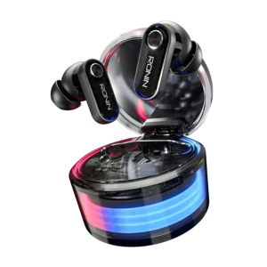 Ronin Clutch Pro Earbuds  50ms low latency, ENC, Gaming Mode, RGB Fusion Lights