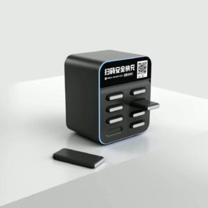 Outdoor Fast Charging 45W USB & Type-C Rental Power Bank Station | Reverse Charging QR Code Card Reader Vending Machine Kiosk